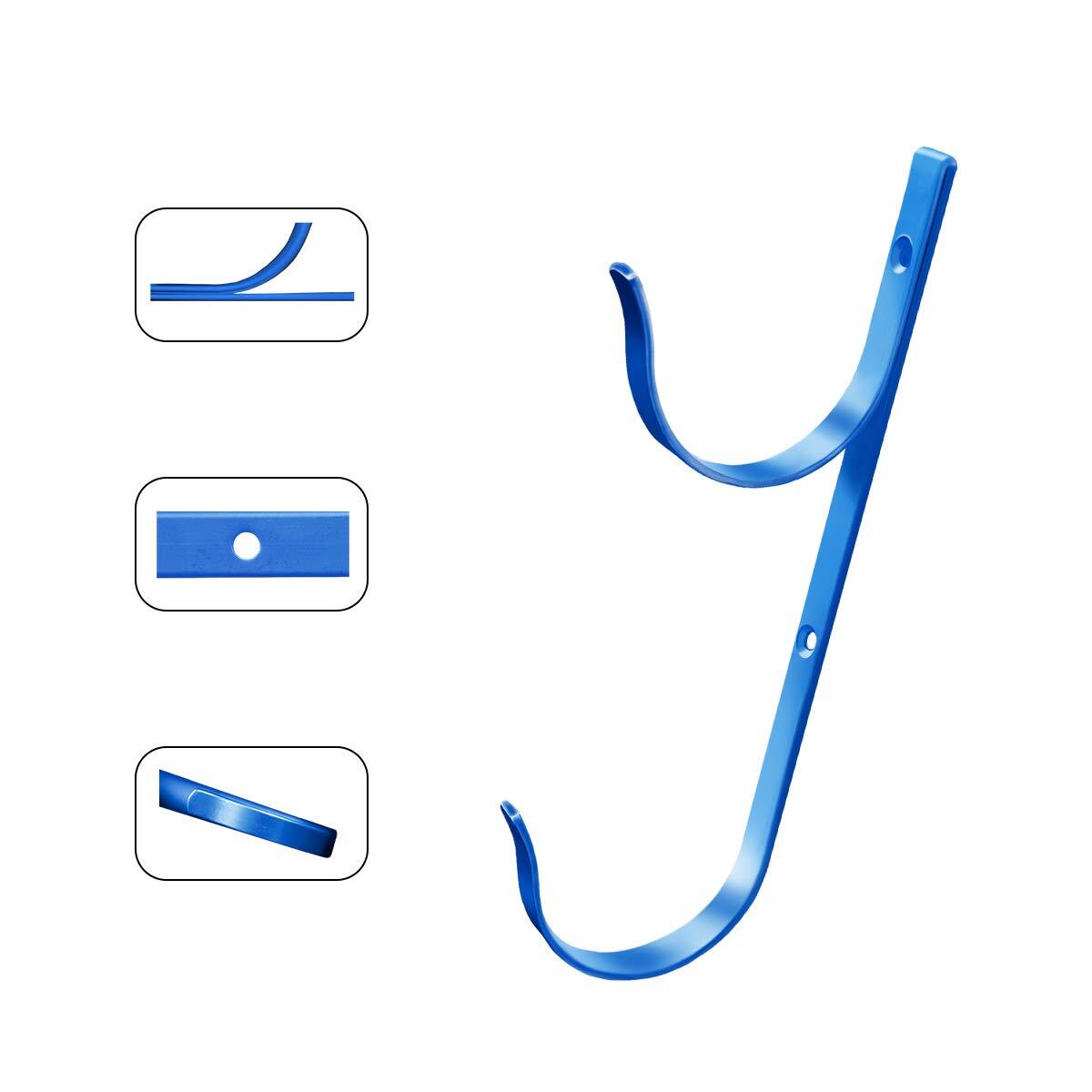 2 Pack Pool Pole Hanger for Fence Pool Equipment Hooks Tool Organizer