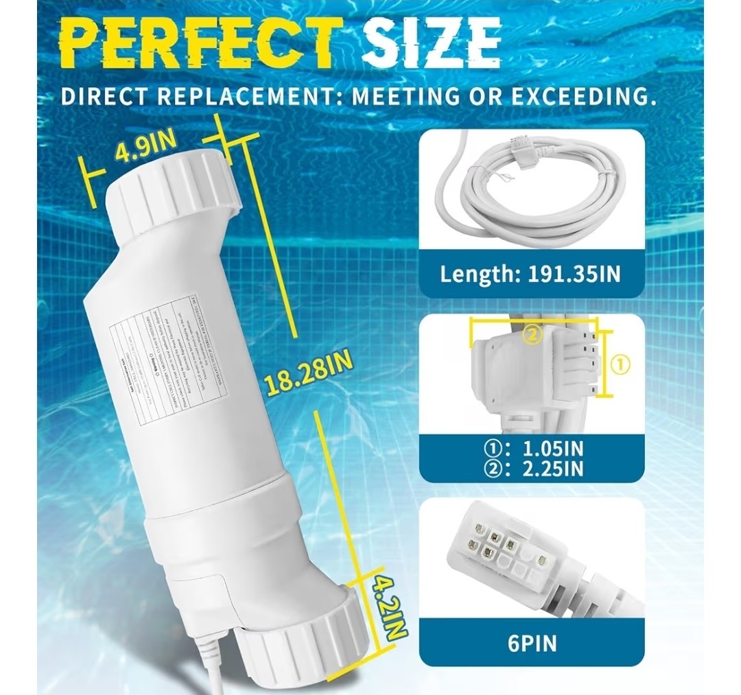 T-Cell-3 Salt Water Pool Chlorinator System, T-Cell-3 up to 15000 Gallons