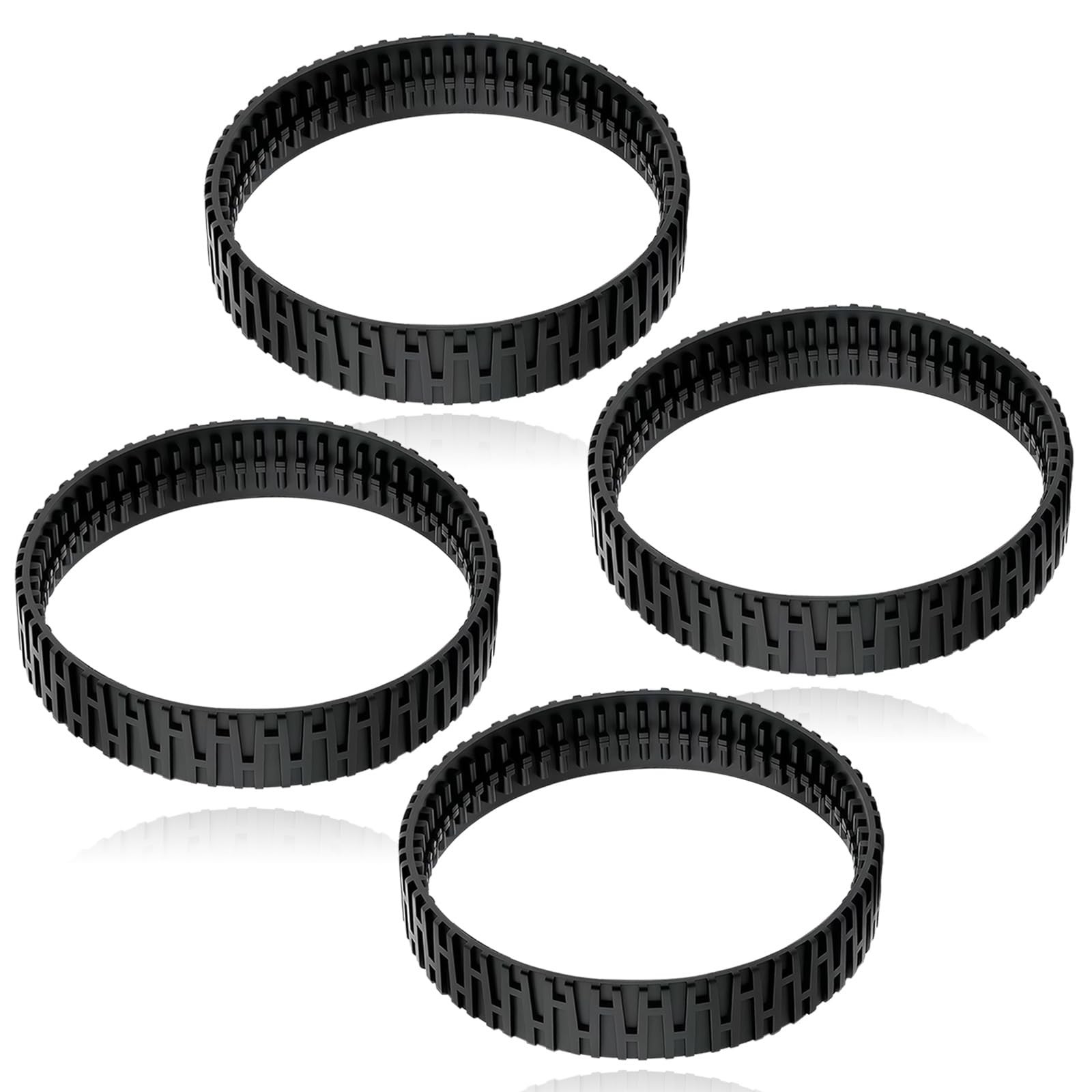 4-Pack R0916500 Pool Cleaner Tracks V2, Replacement Belt Compatible with Suct…