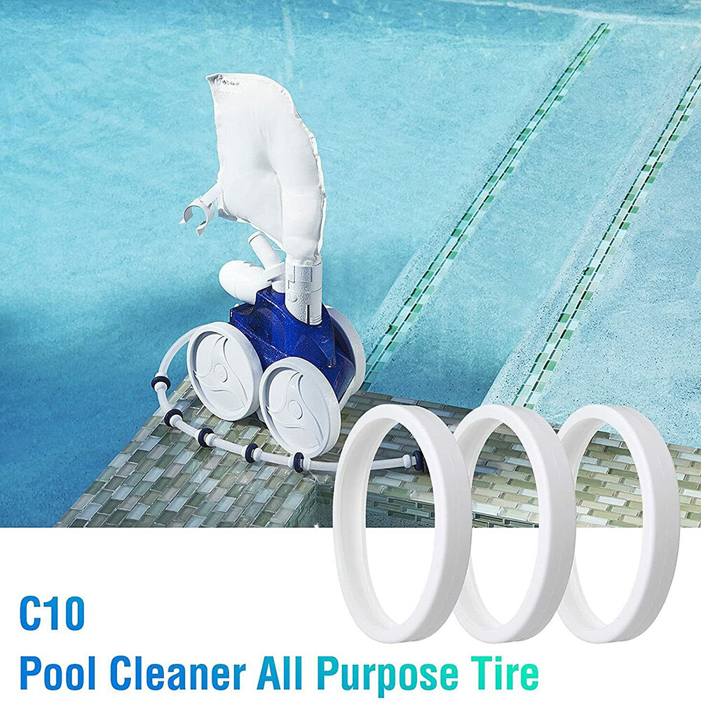 3 TYRES SUITS FOR ZODIAC POLARIS POOL CLEANER 380 360 280 180 MAX TRAX W7230210