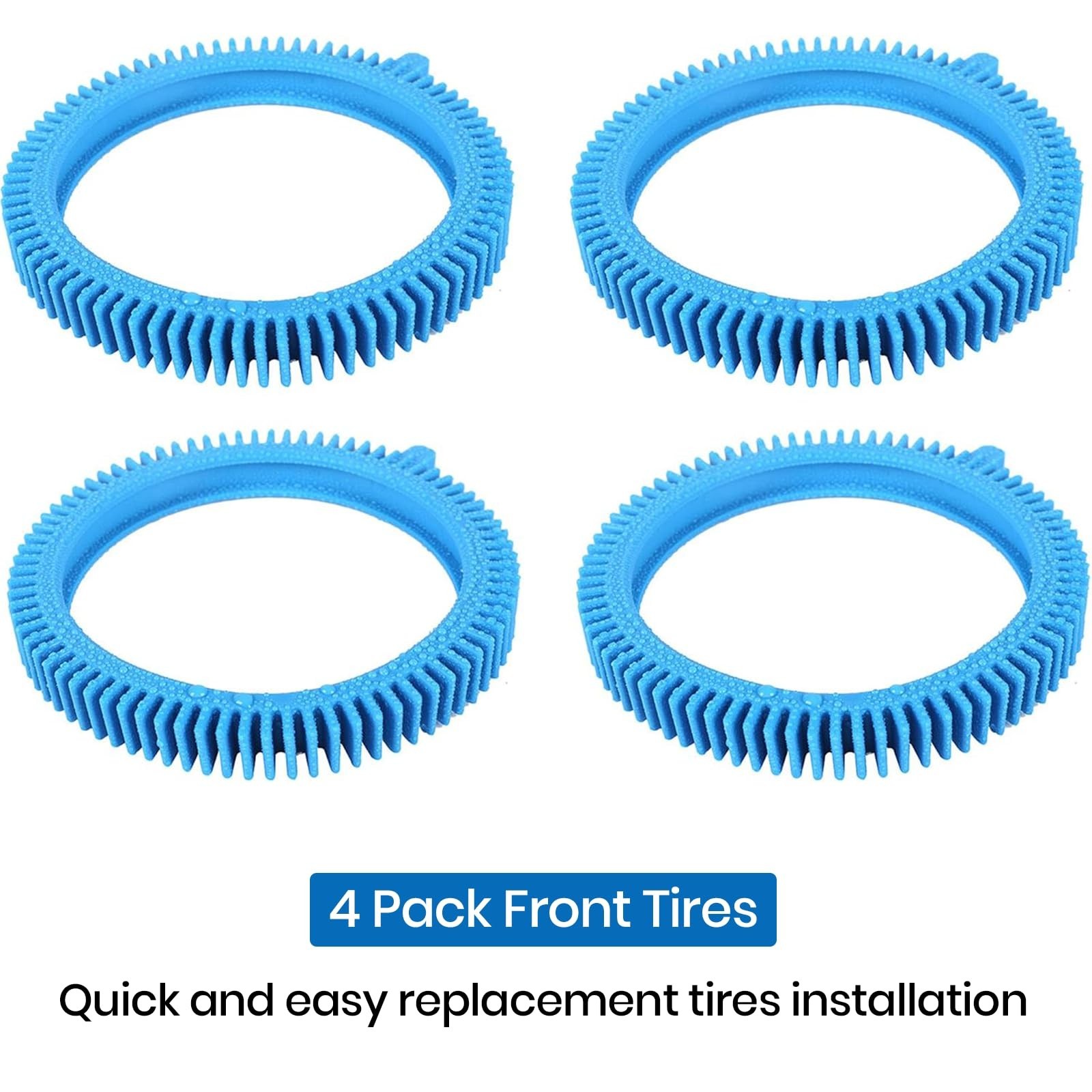 Replacement Tires for Pool Cleaners | Super Hump, Fits Hayward & Poolvergnuegen,