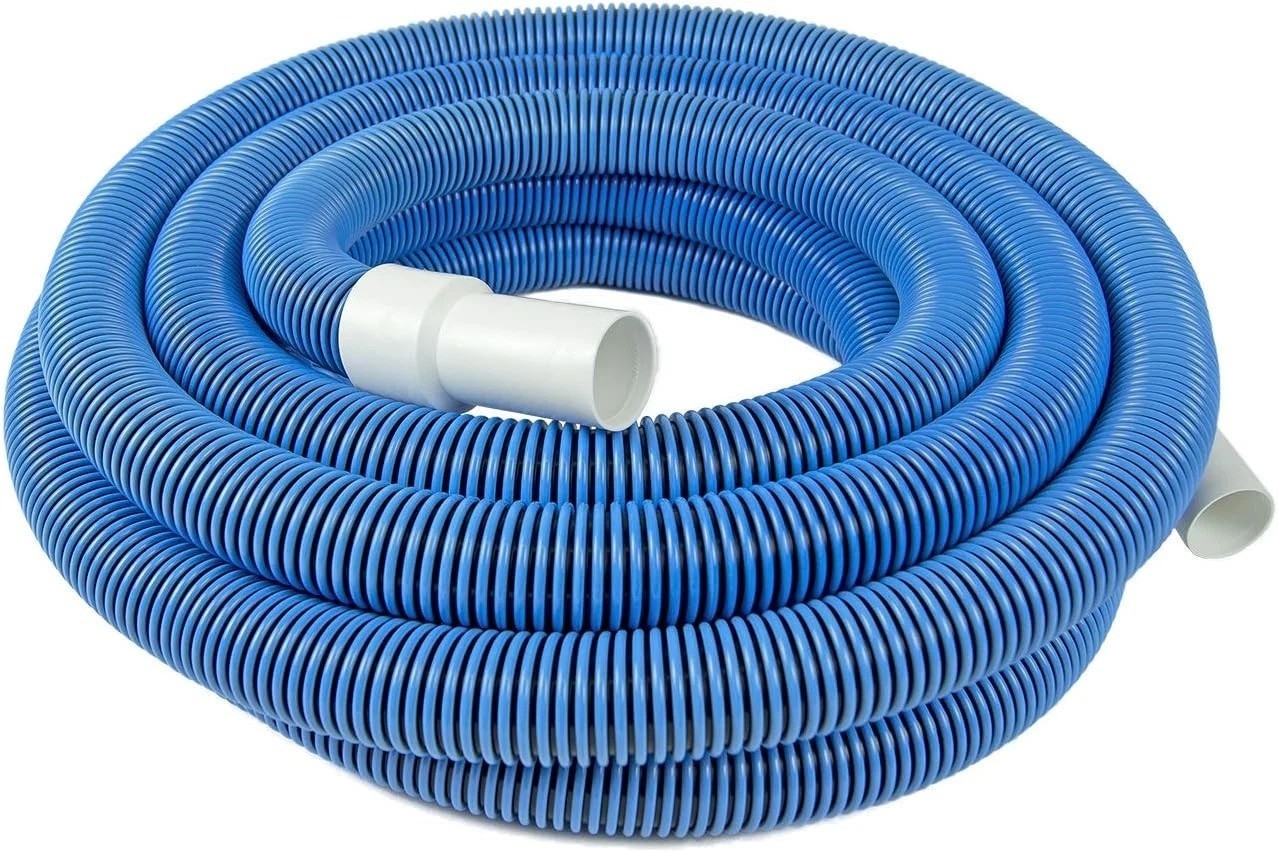 30 Ft x 1-1/2” Manual Pool Vacuum Hose – Flexible, Kink-Free & Made in the USA