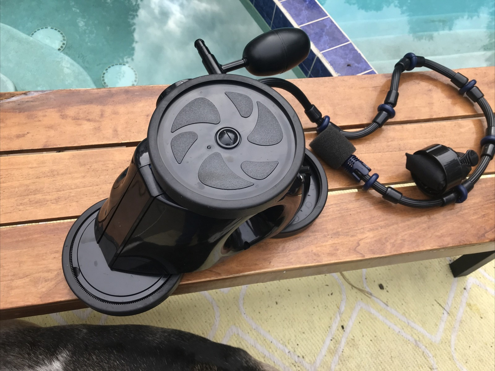 Polaris 280 Black Max Style Pool Cleaner + Debris Bag NEW – NO HOSES (HEAD ONLY)