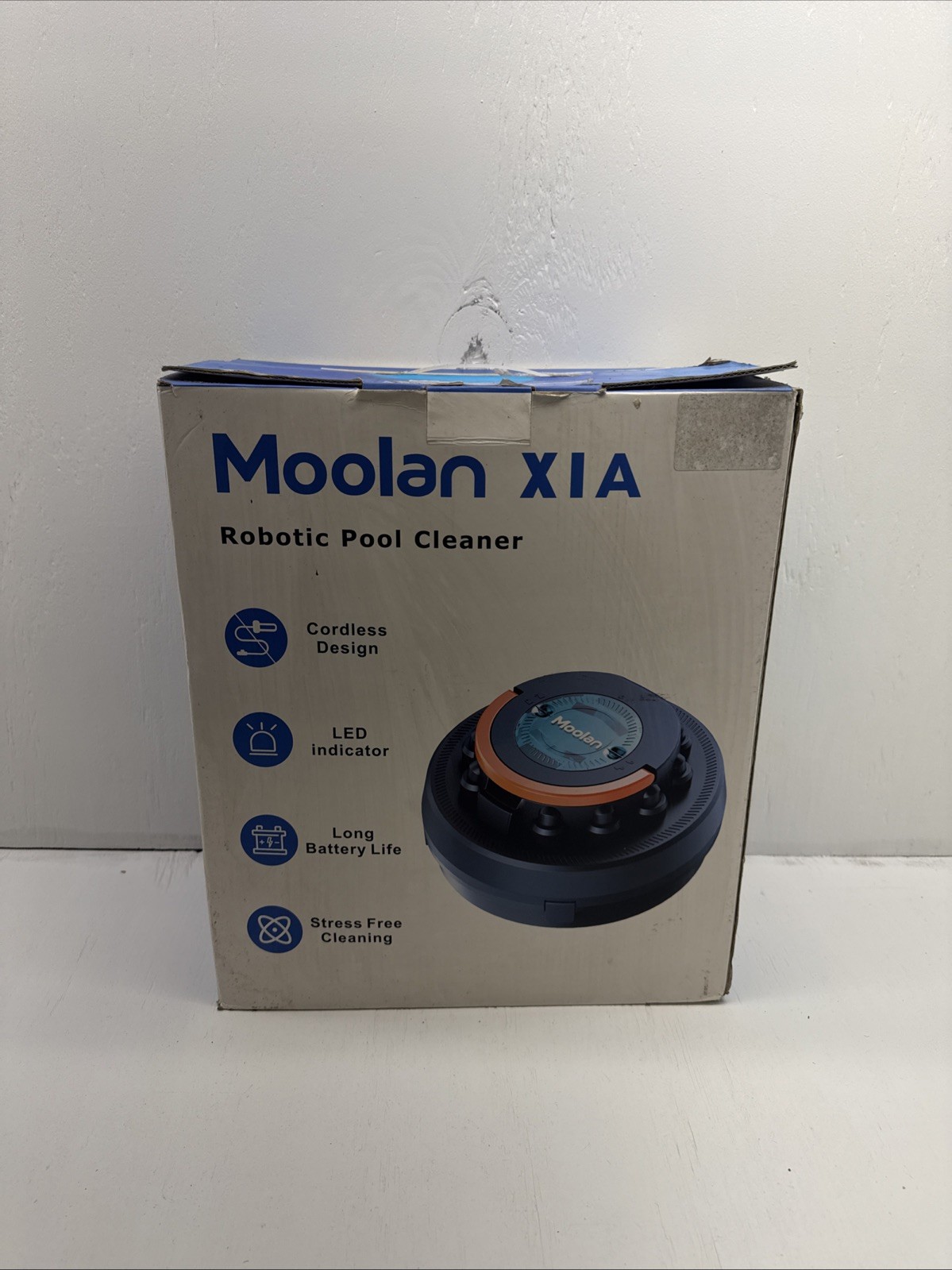 Moolan X1A Cordless Robotic Pool Cleaner With Long Battery Life – All Water Type