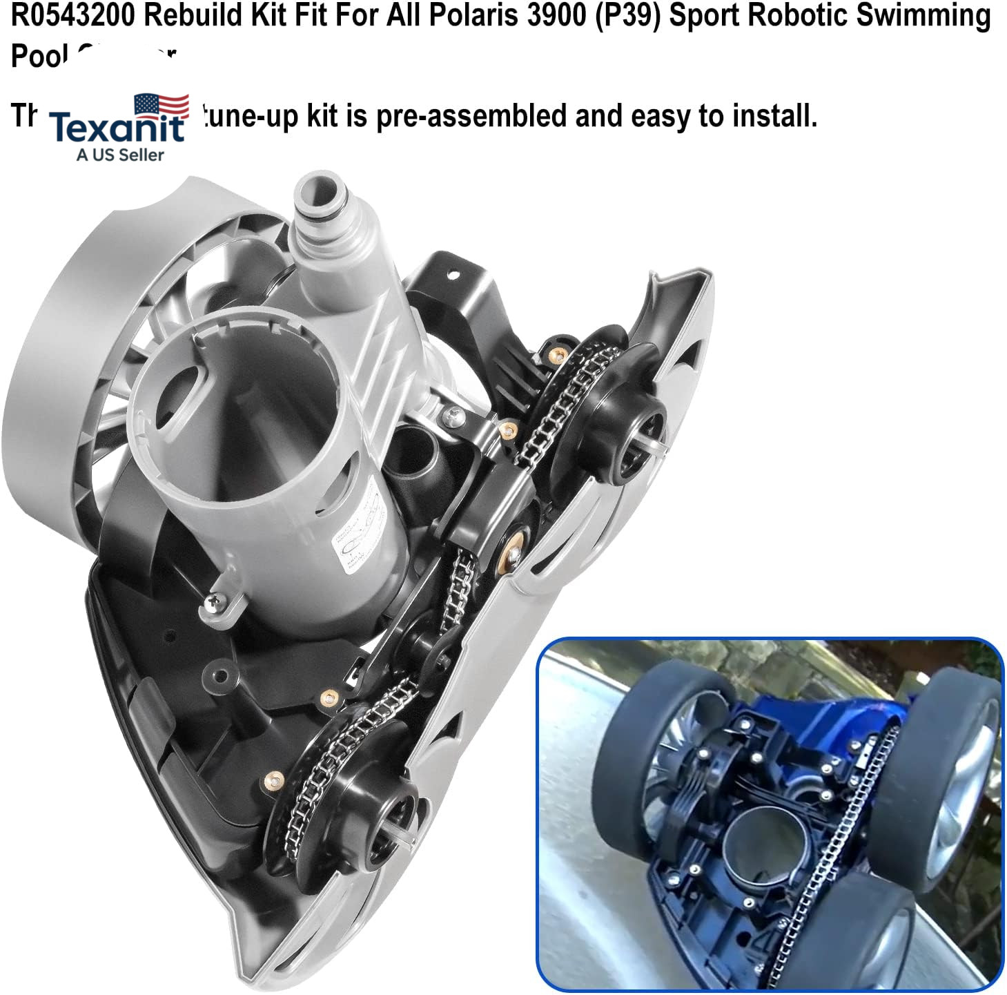 R0543200 Tune up Rebuild Repair Kit Gearbox Assembly Replacement Parts Fit for P