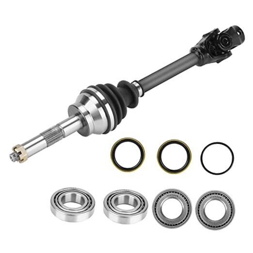 Front CV Axle & Wheel Bearing Kit for Polaris 2000-2002 1*Front Axle+bearings