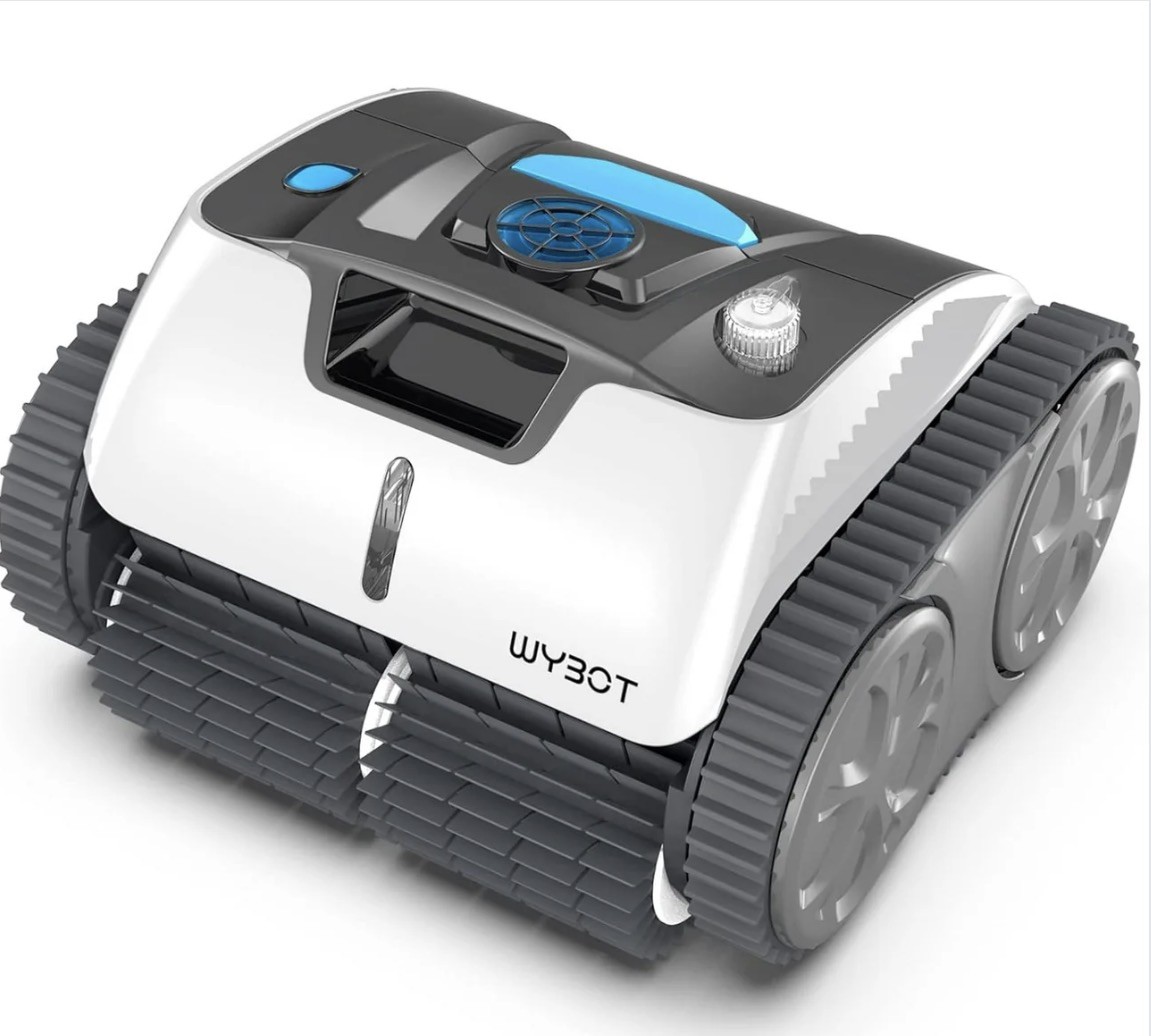 Wybot Wybot-WY3312-WM Robotic Pool Cleaner Cordless Vacuum With Wall Climbing