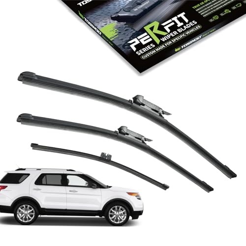 3pcs Front+Rear Direct Fit For 11-19 Ford Explorer/Police Interceptor Utility