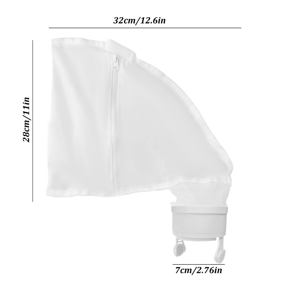 Nylon Mesh Pool Cleaning Bags for Polaris 280 and 480 Pool Cleaners (4 Packs)