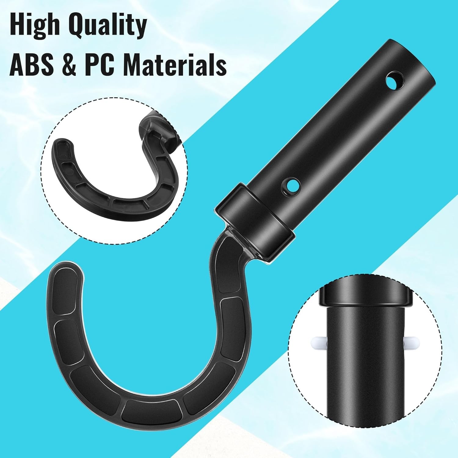 Universal Pool Hook for Robotic Cleaners – Effortless Retrieval Tool