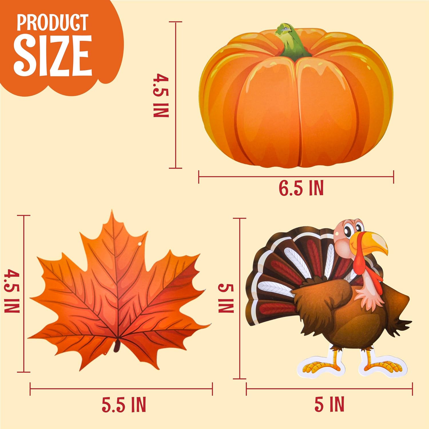 Friendsgiving Garland Kit with 2 Banners & 6 Foil Swirl Cutouts Thanksgiving Set
