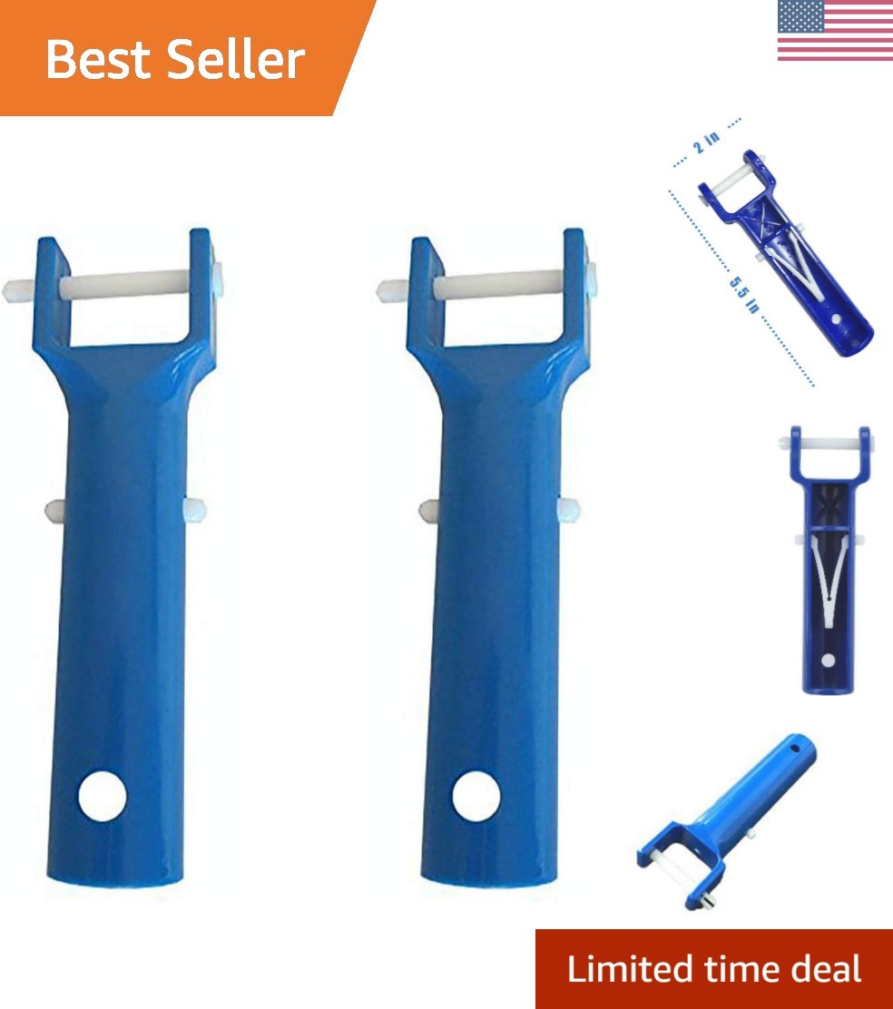 Pool Vacuum Head Handle Replacement Kit with V-Clip & Pin for Pool Spa Vacuum…