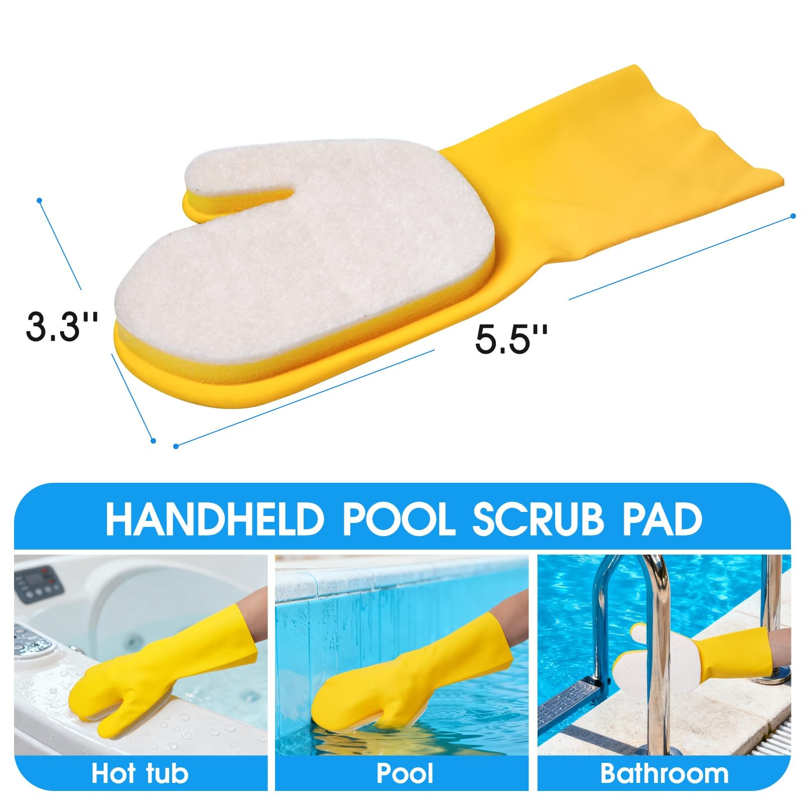 TidyMister 5-in-1 Spa Cleaning Set – Hot Tub Set, Blue