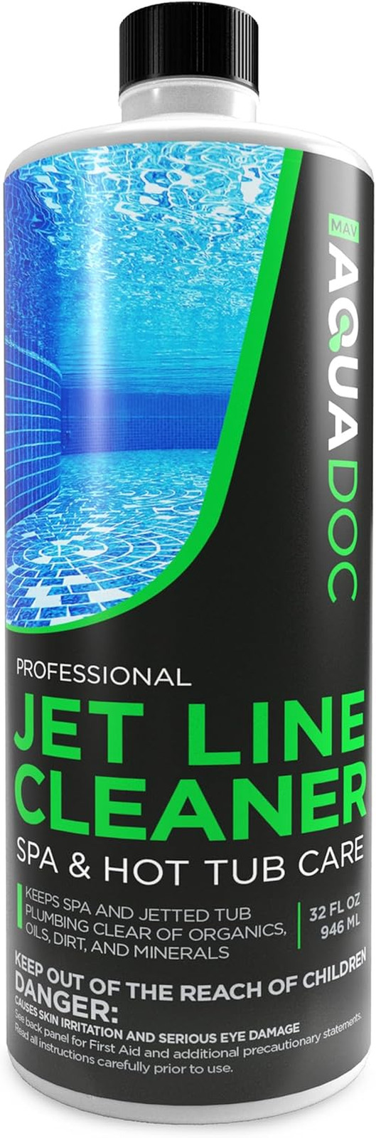 Spa Jet Cleaner for Hot Tub – Spa Jet Line Cleaner for Hot Tubs & Jetted Tub Cle