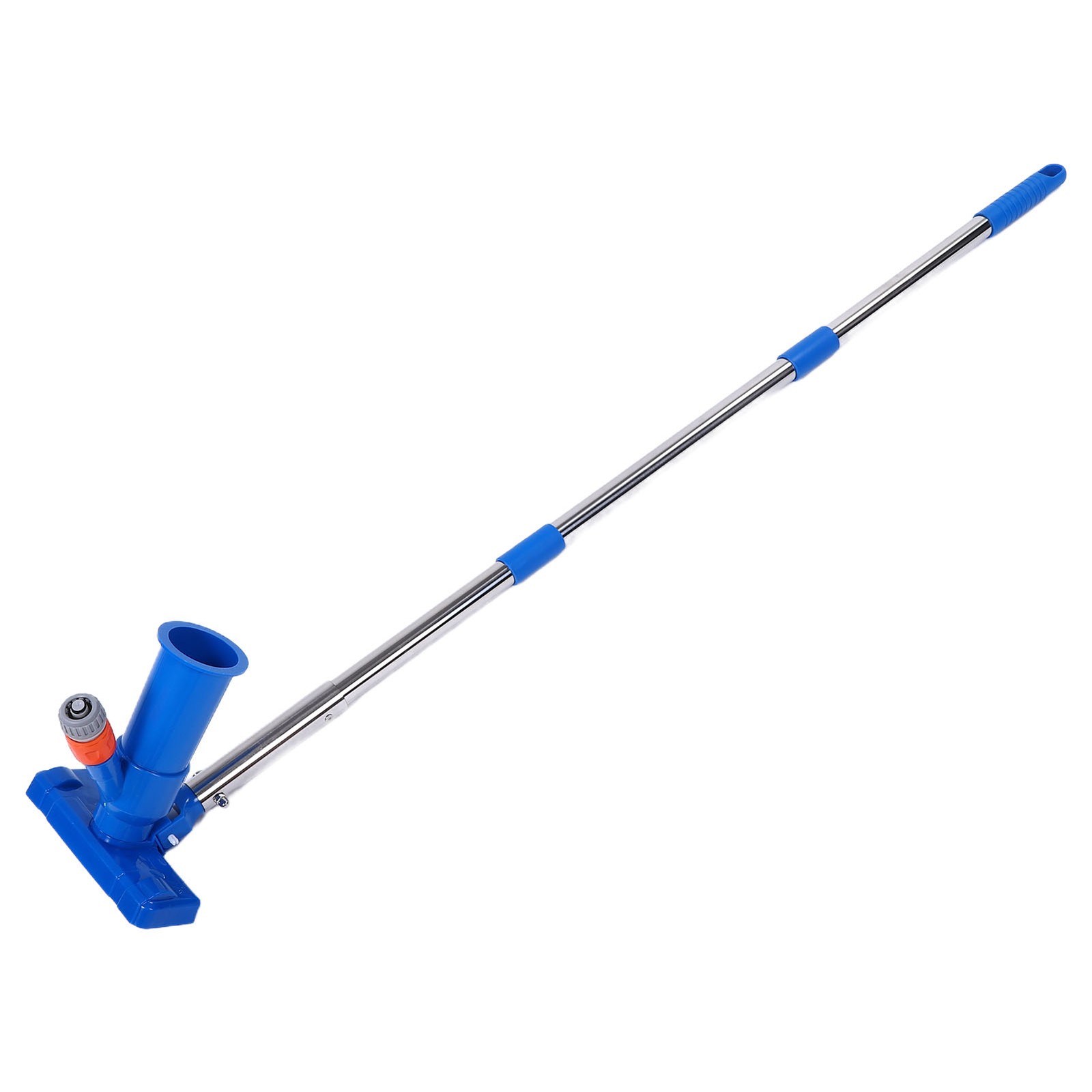 Handheld Pool Jet Cleaner With 6 Section Extension Pole For Above Ground Pools