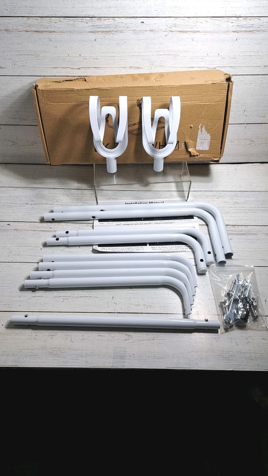 Pool Towel Rack 3 Bar Metal Poolside Towel Rack Outdoor, 20.6&Prime; Wide Heavy Duty