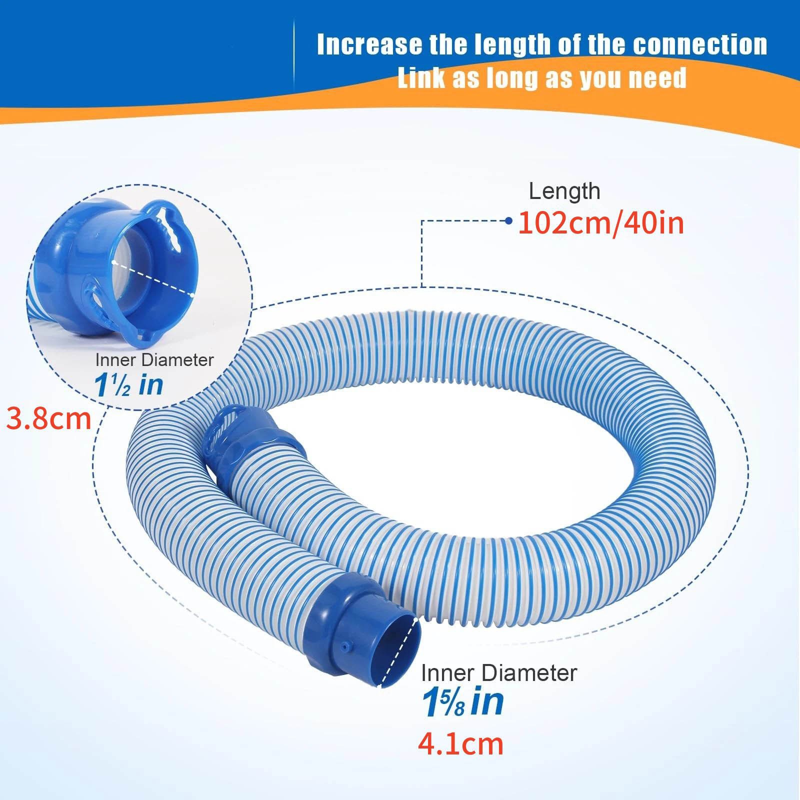 5* Fit For Mx6 Mx8 Pool Cleaner Lock Hose Replacement Kit Pool Cleaner Hose