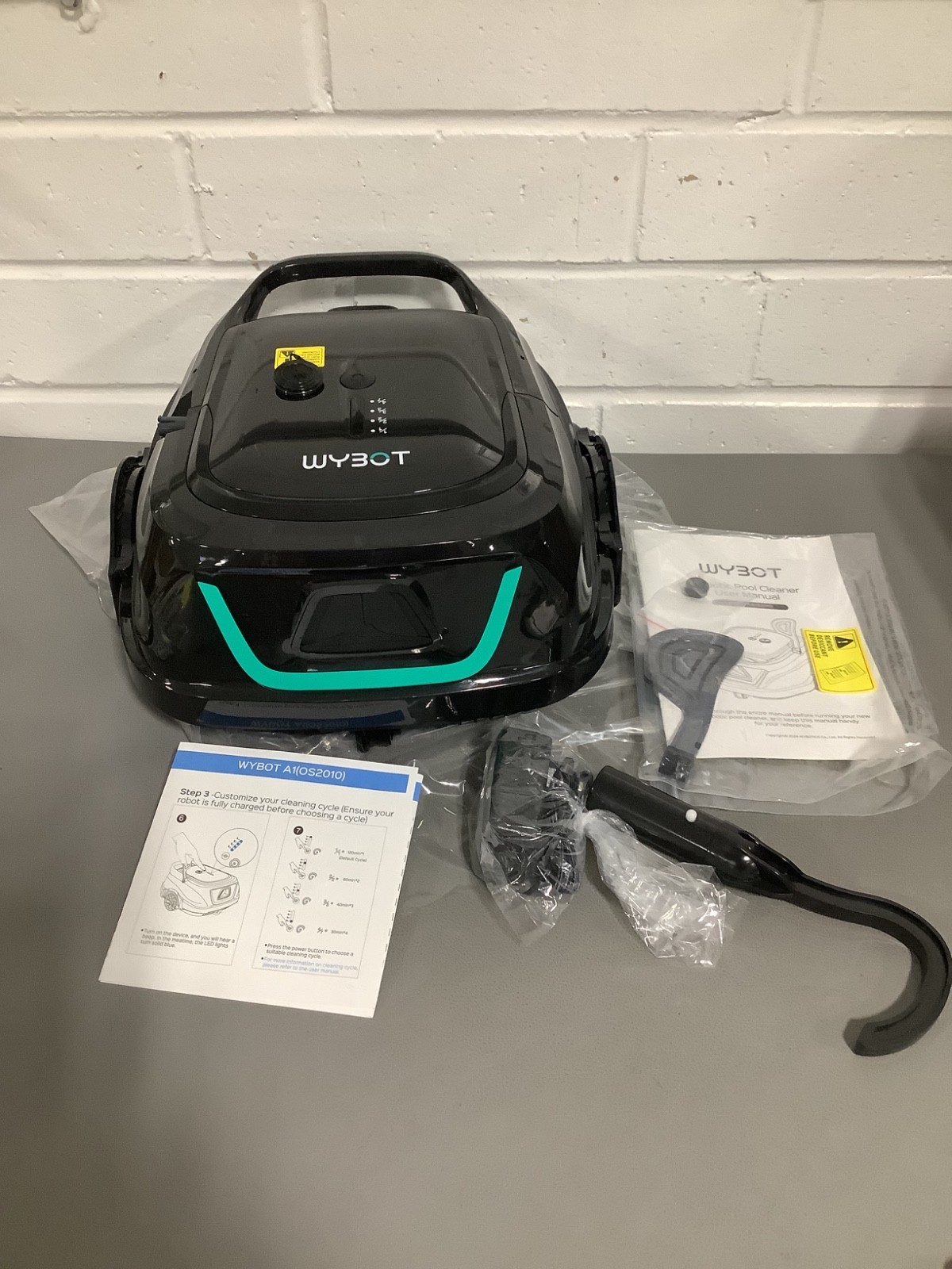 Wybot (A1) Cordless Robotic Pool Cleaner- Automatic Pool Vacuum