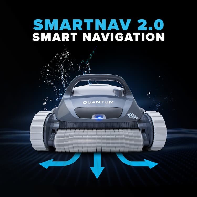 Dolphin Quantum Pool Robot (Newest Model) Full 2 Year Warranty – Certified Fair