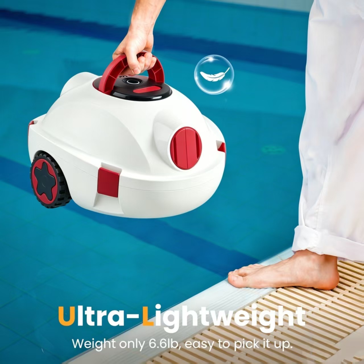 Robotic Pool Cleaner INSE Y10，39000pa Strong Suction