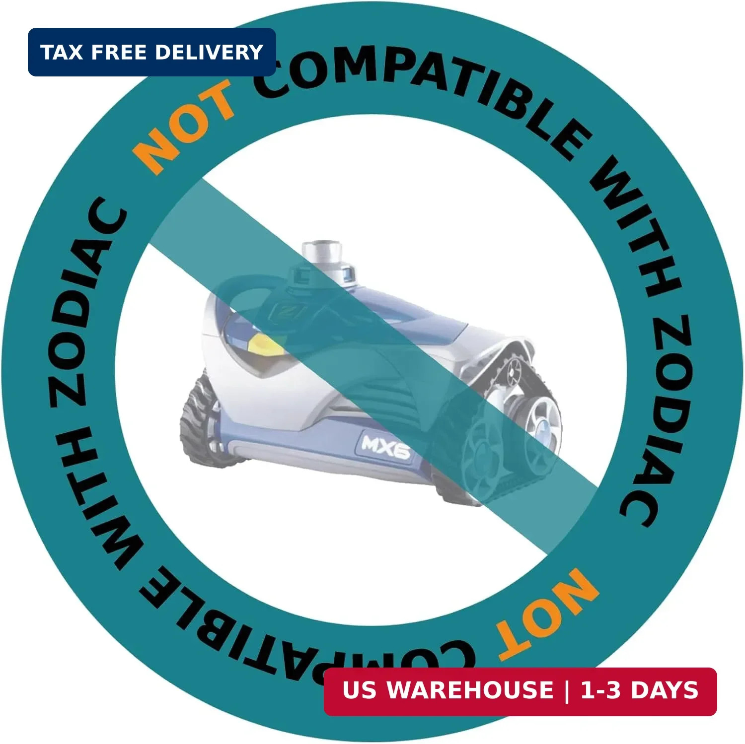 POOLWHALE Professional Swimming Pool Vacuum Cleaner Hose -1.5&Prime; 8 Piece Hoses, Pe