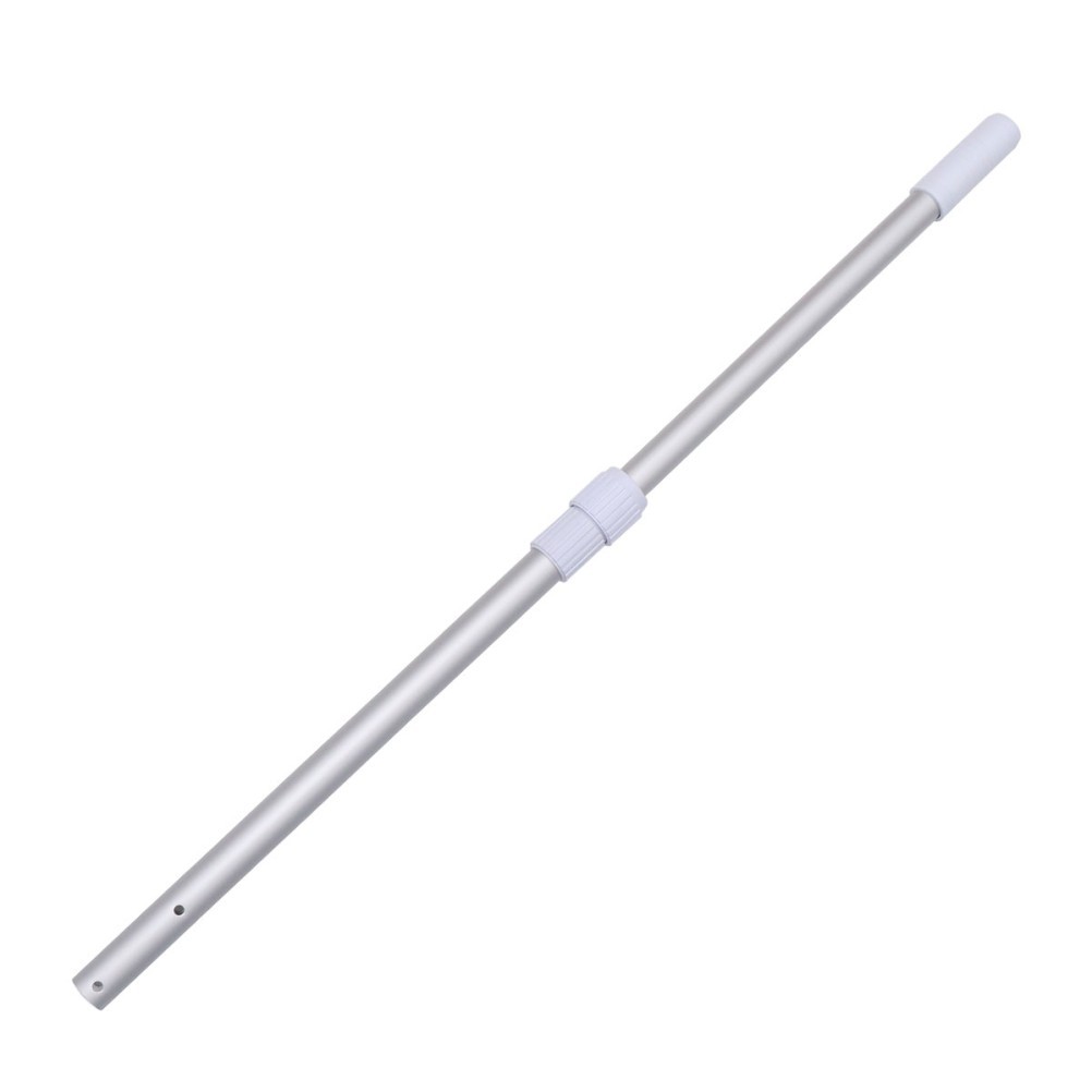 3 Set of Aluminum Cleaning Poles for Pool Lifesaving Equipment Silver