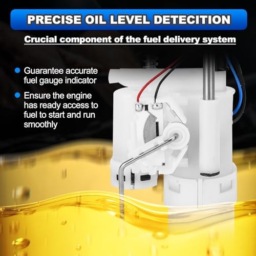 2205502 Electric Fuel Pump Assembly with Tank Seal Compatible with Polaris RZR