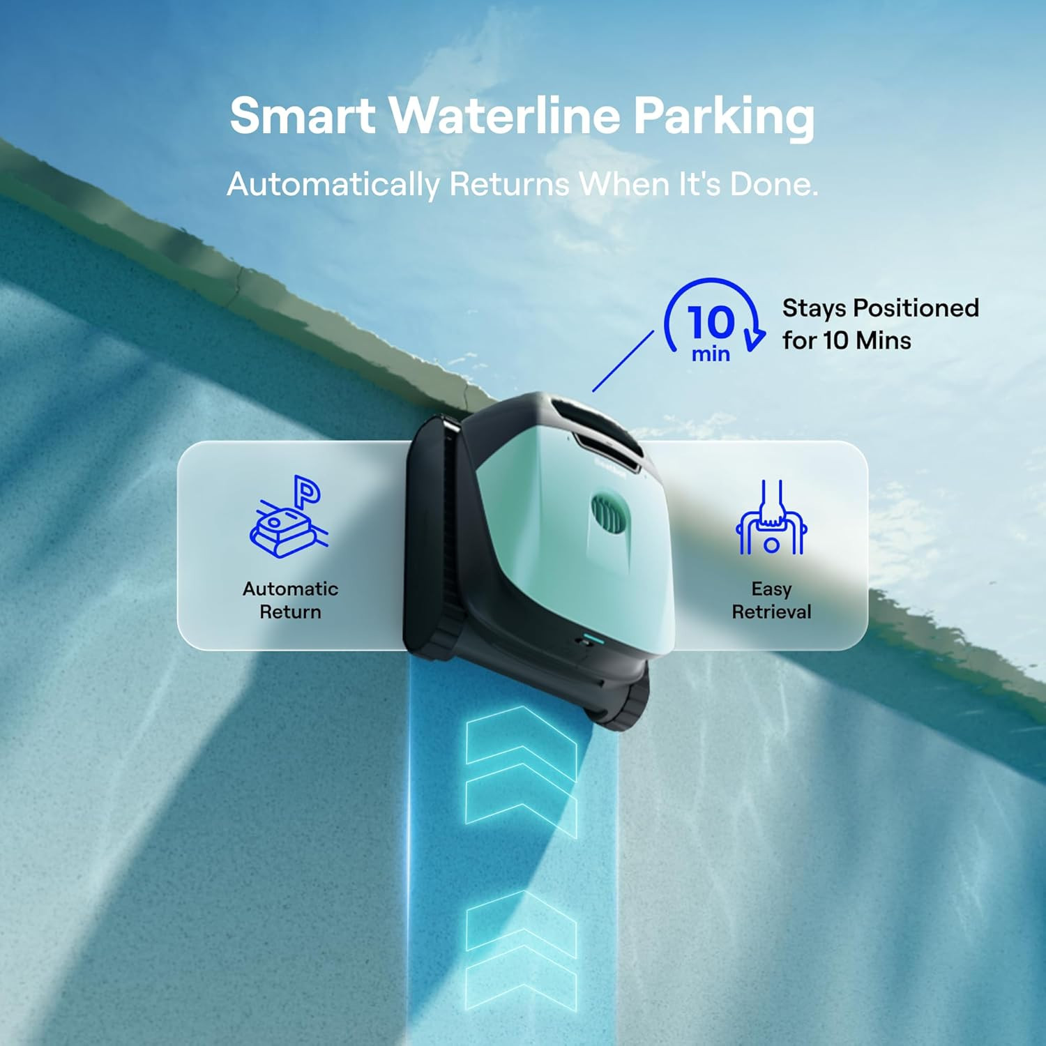Pool Vacuum Robot for Inground & above Groun (2026 New) Beatbot Sora 10 Cordless