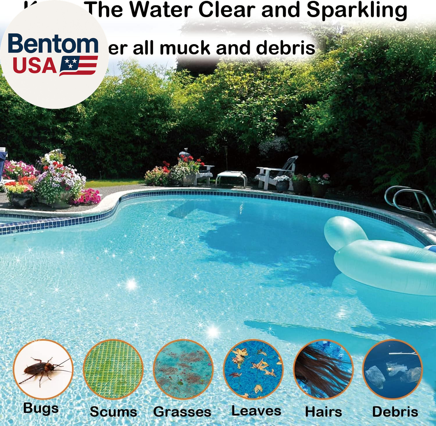 200 Pack Pool Skimmer Socks, Reusable Pool Socks for Skimmer Basket, Skimmer Soc