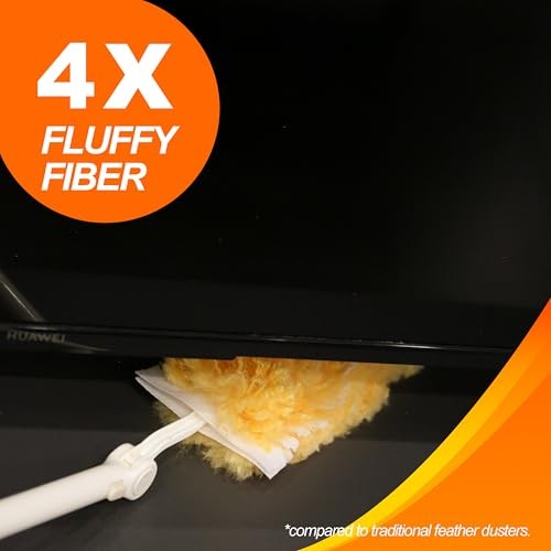 Heavy Duty Multi Surface 360°Heavy 20 Count with Extendable Handle (Pack of 1)