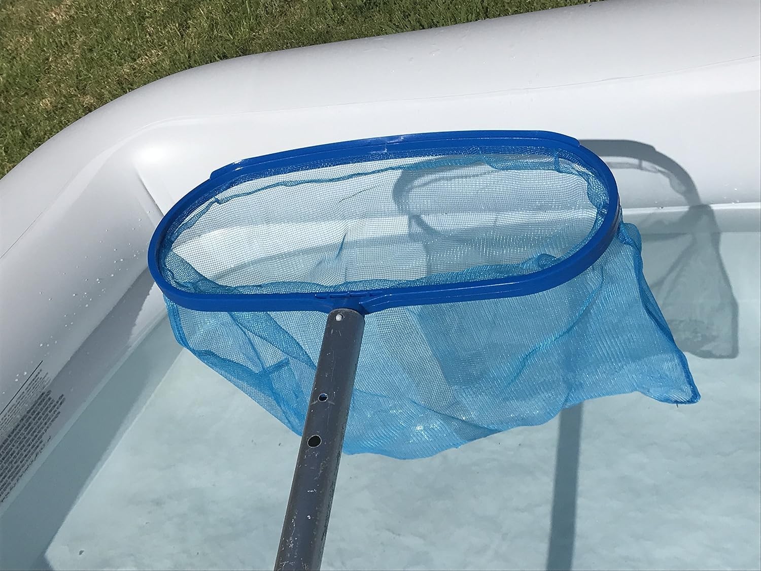 Pool Spa Leaf Skimmer Rake Net with Deep Pocket for Removing Leaves & Debris,…