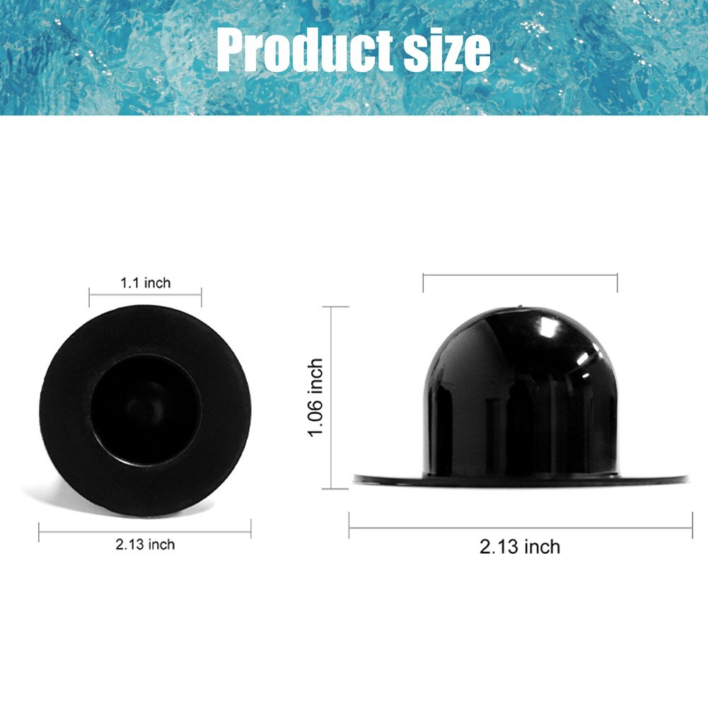 Pool Drain Cap Replacement for 36 Inch or Less Swimming Pool Secure Fit