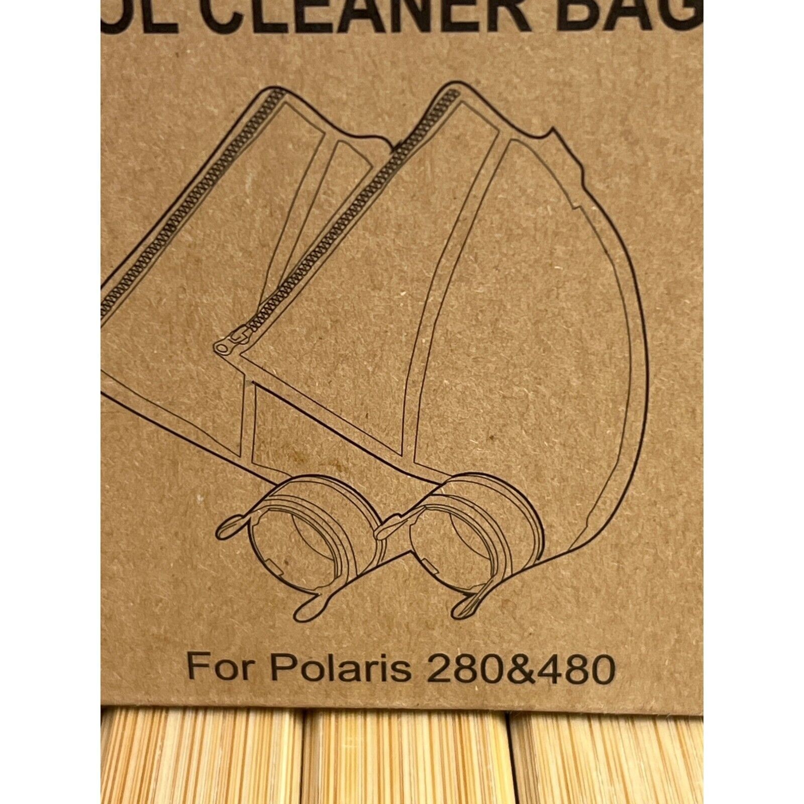 NIB Polaris Pool Cleaner Bags 2 Pack Hogma Nylon Mesh For Polaris 280 & 480