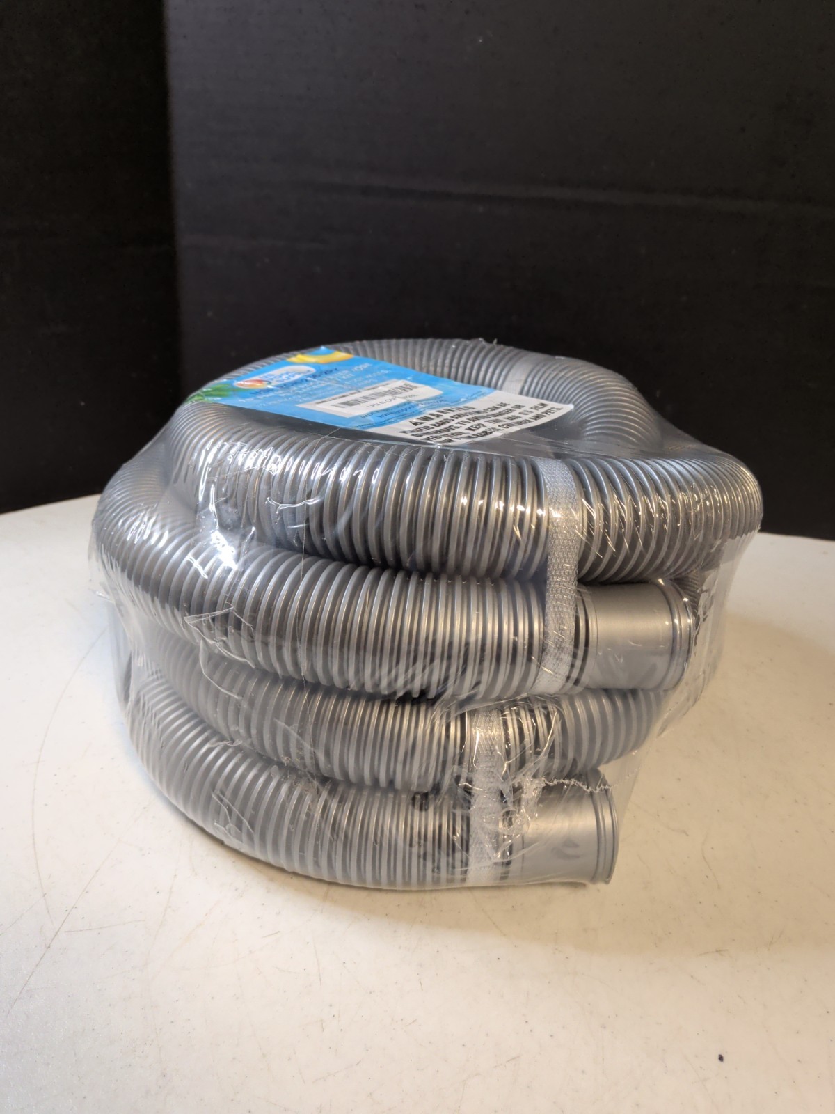 1.5&Prime; Hose Replacement Kit – 2 Silver 6&prime; Hoses, 2 Connection Adapters, 4 Clamps