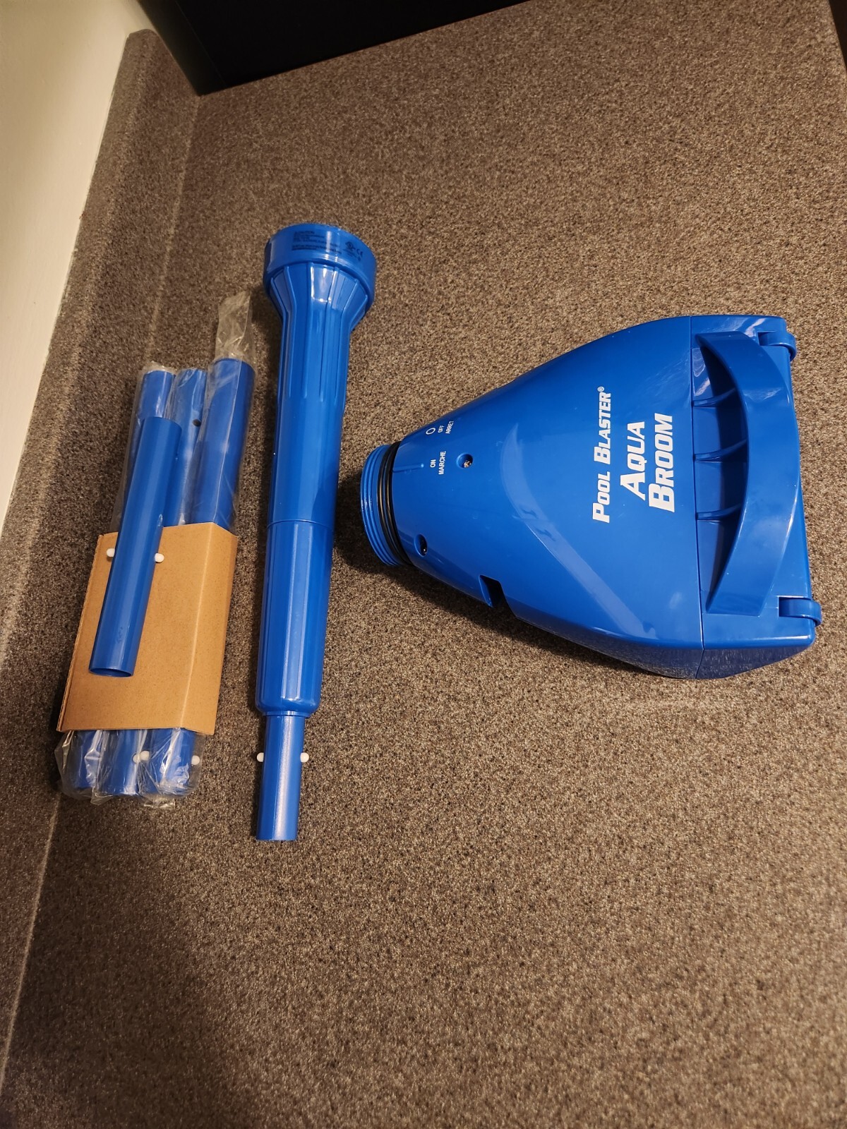 POOL BLASTER Aqua Broom XL Ultra Cordless Pool, Hot Tubs, Spa Vacuum Cleaner