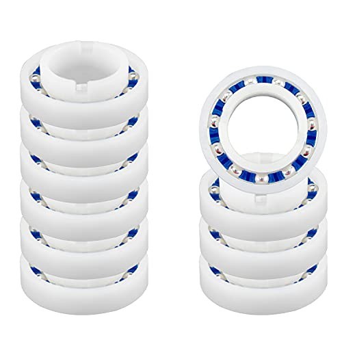 10 Pack Ball Bearing Replacement for Polaris Pool Cleaner Wheels – Smooth Rotati