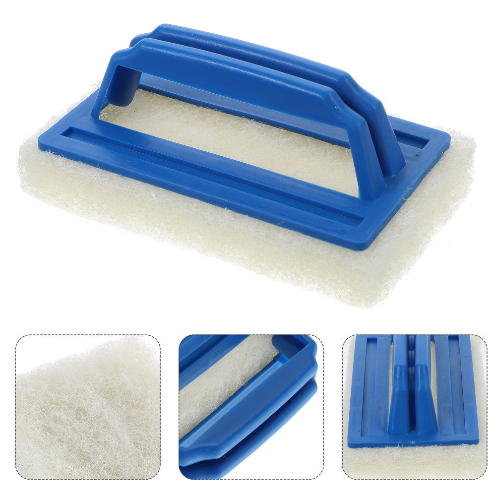 Pool Scrub Brush Pool Scrubber Brush Tile Wall Scrubber Pool Sponge Brush