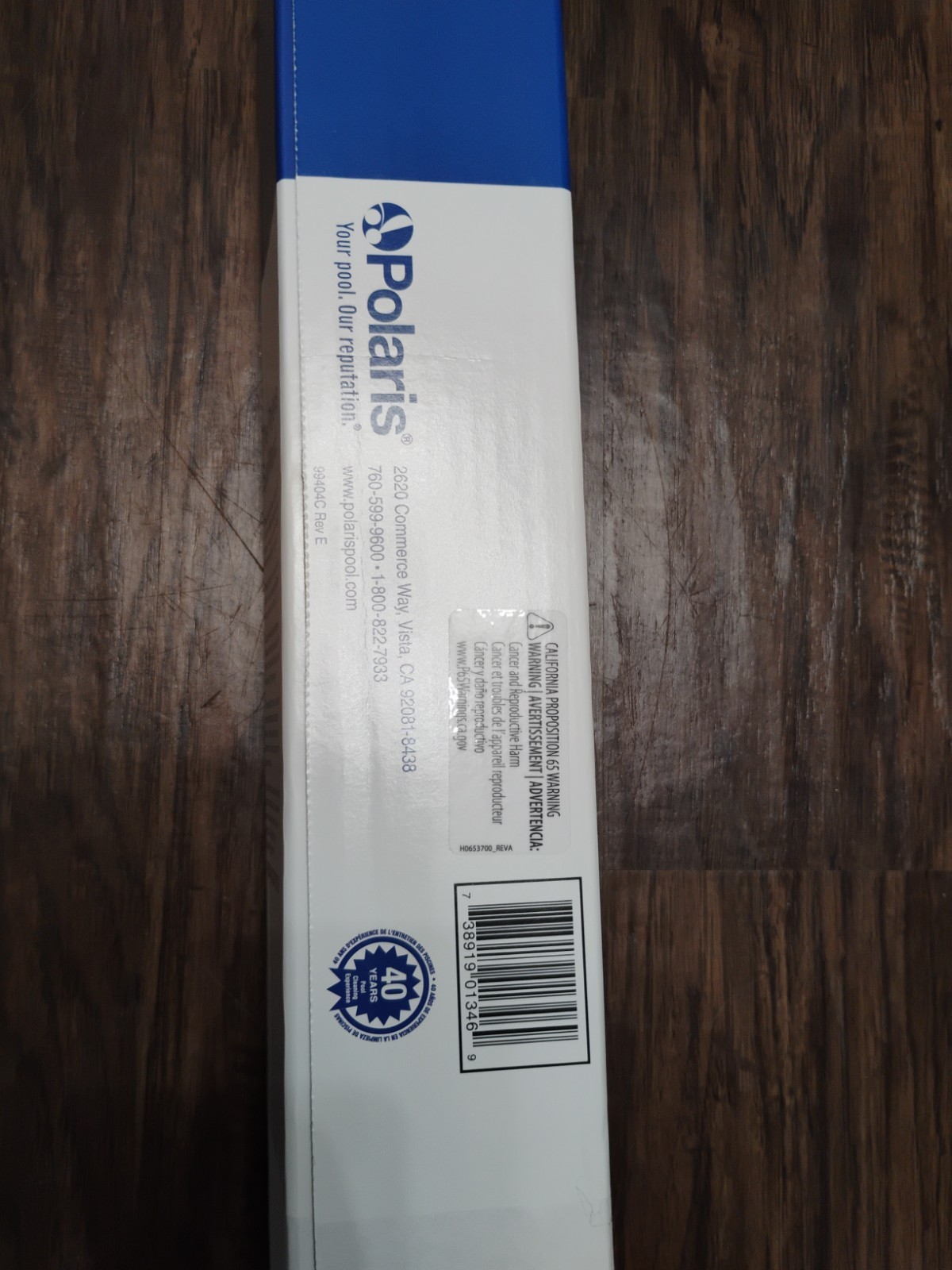 Polaris Spa Wand Swimming Pool/ Spa Cleaner OEM Vacuum 5-100-00 *Blue*