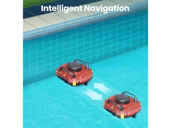 HICHEE P1 Cordless Robotic Automatic Pool Cleaner, 900 sq ft. Battery – NEW