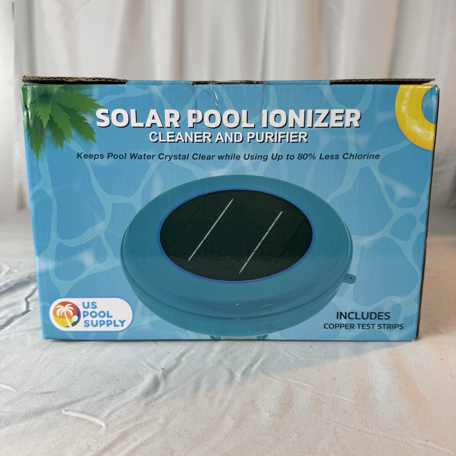 U.S. Pool Supply Solar Pool Ionizer Cleaner & Purifier – Copper