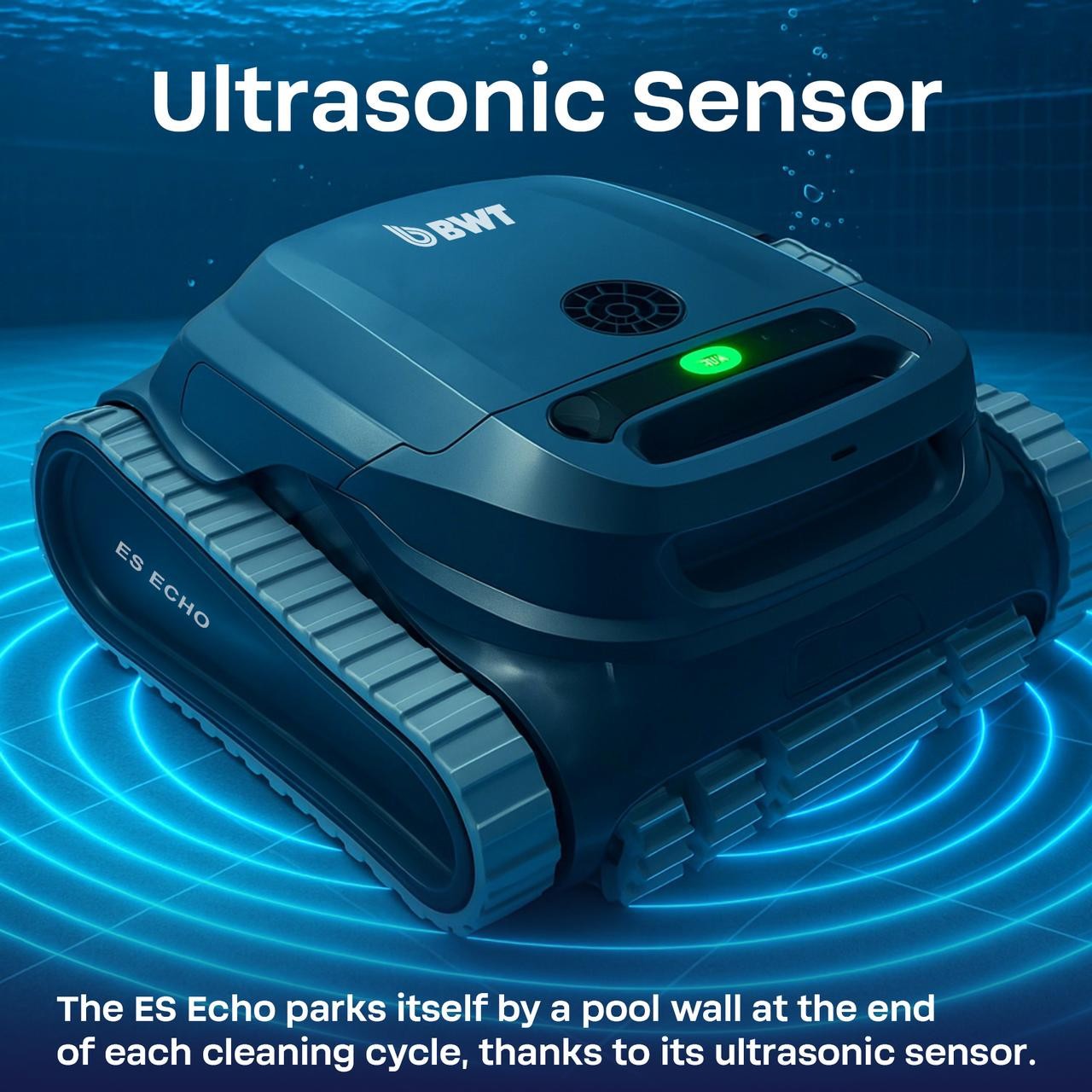 BWT ES ECHO Cordless Pool Robotic Cleaner