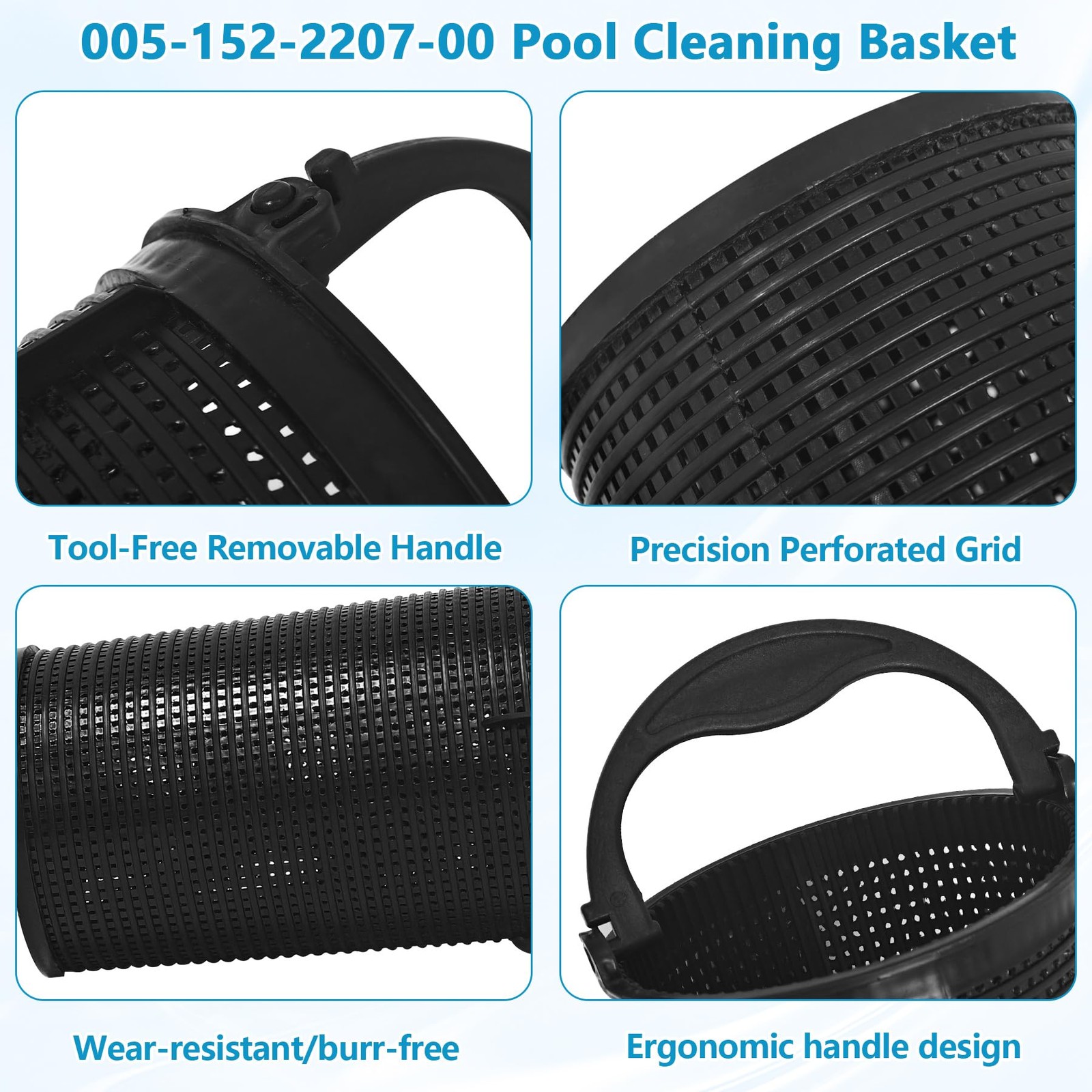 Debris Canister Basket & Fine Mesh Bag Combo for Paramount Leaf Canisters