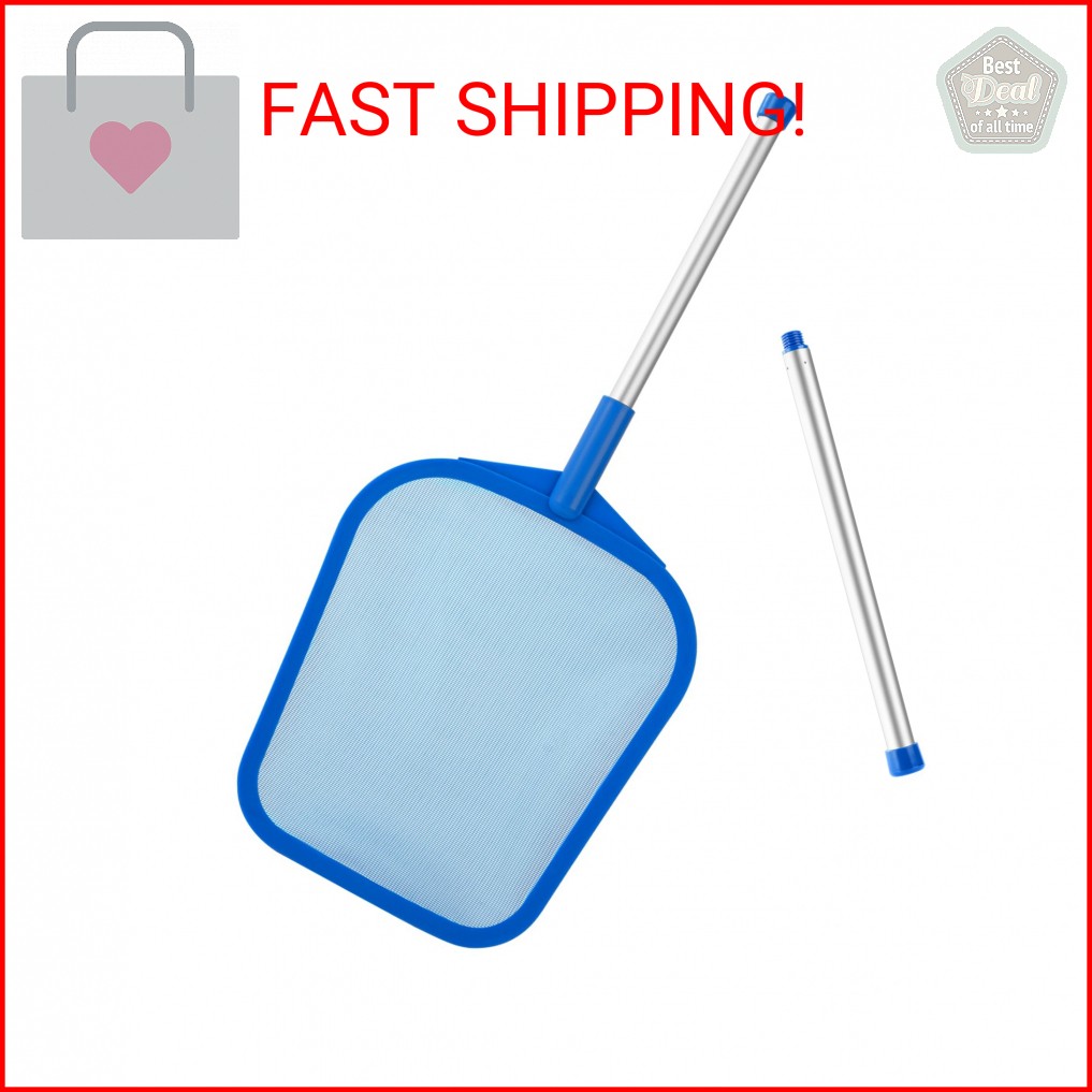 Tavaleu Pool Skimmer, Hot Tub Skimmer Spa Net with Pole, 26 », Ultra Fine Mesh S