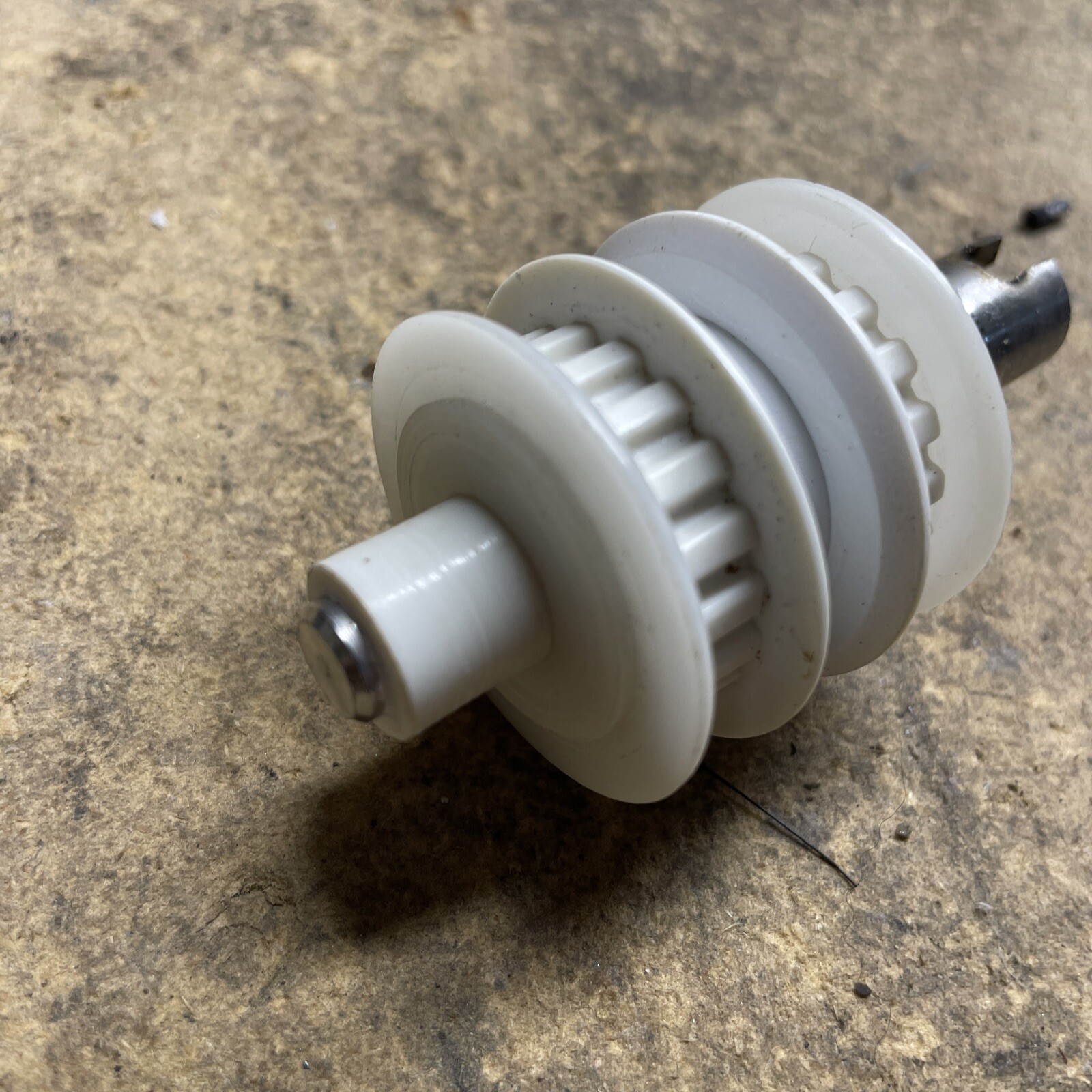 Aqua Products Aquabot Drive Pulley Assembly Long 2.75 Used