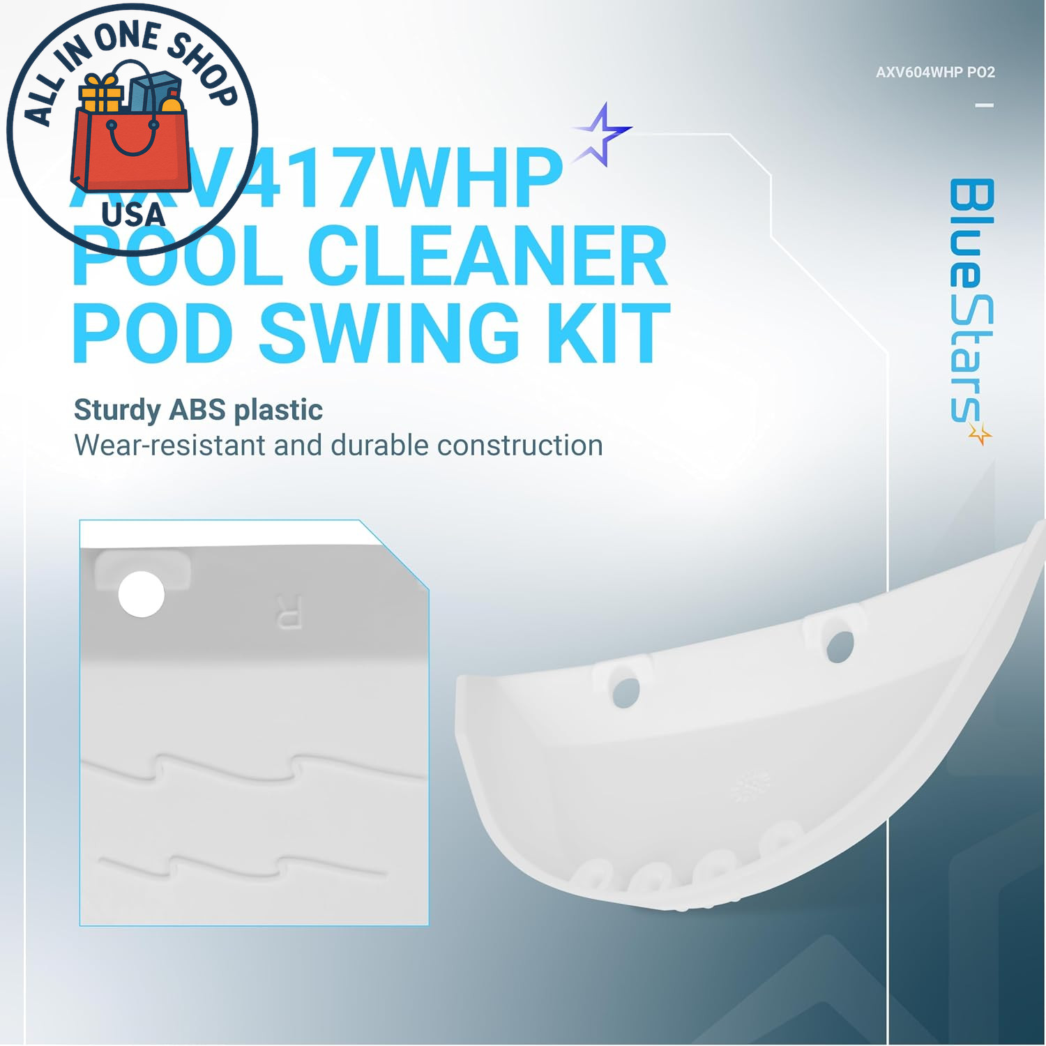 AXV604WHP Replacement Wing Kit for Hayward Pool Cleaners