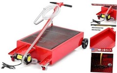 20 Gallon Electric Oil Drain Pan with 110V 180W Pump – 20Gal Electric