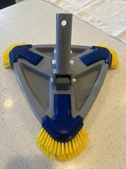 Triangle Weighted Pool And Spa Vacuum Head, 11&Prime; Wide Cleaning