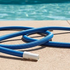 Heavy-Duty 30 Ft Manual Pool Vacuum Hose with Swivel Cuff – Kink-Free Design
