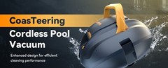 Coasteering Cordless Robotic Pool Cleaner 120Mins Runtime, Automatic Pool Vacuum