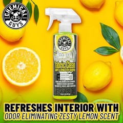 Chemical Guys Sprayable Citrus Fabric Clean Carpet & 16 Fl Oz + Brush
